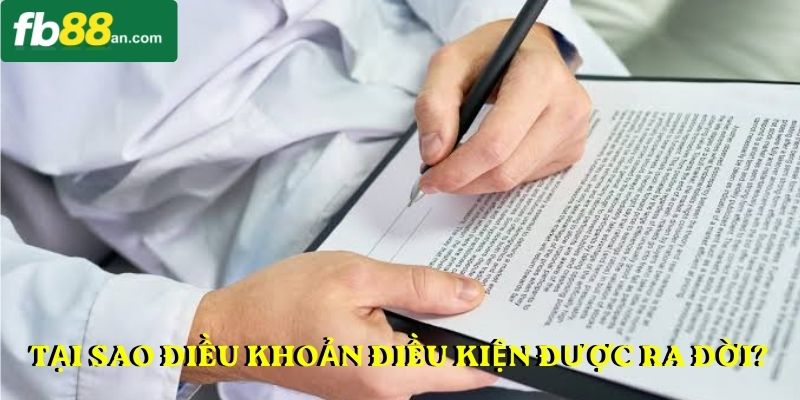 Tại sao điều khoản điều kiện được ra đời?